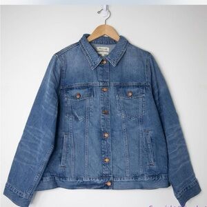 Madewell Jean Jacket in Pinta Wash 3X
